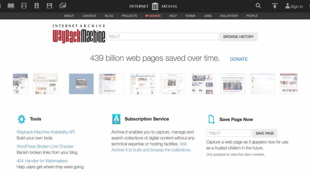 5 Way to Archive a Website